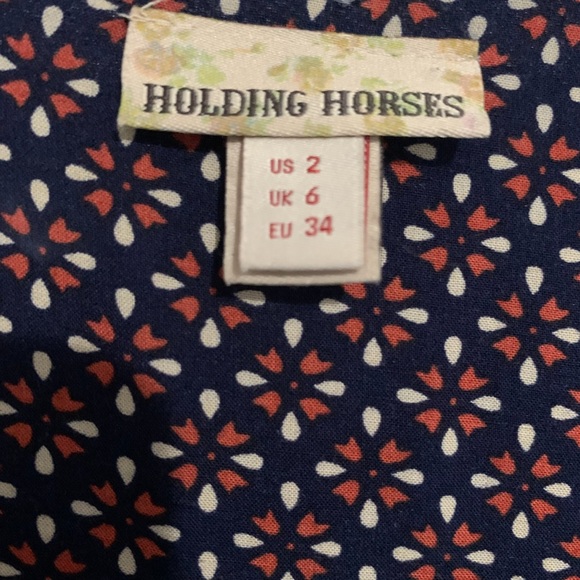 HP🎉Anthro  Holding Horses Ombré tassel dress - Picture 4 of 6